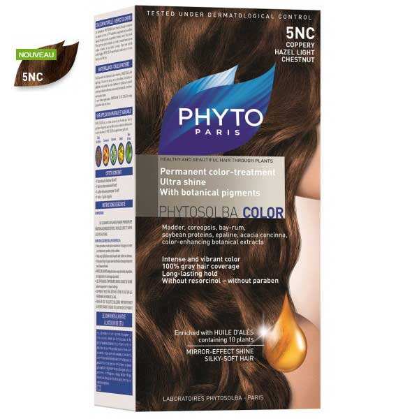 کیت رنگ مو فیتو مدل PHYTO COLOR شماره 5NC