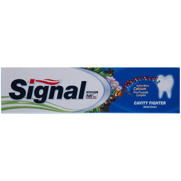 خمیر دندان سیگنال سری Cavity Fighter مدل Herbal Extract